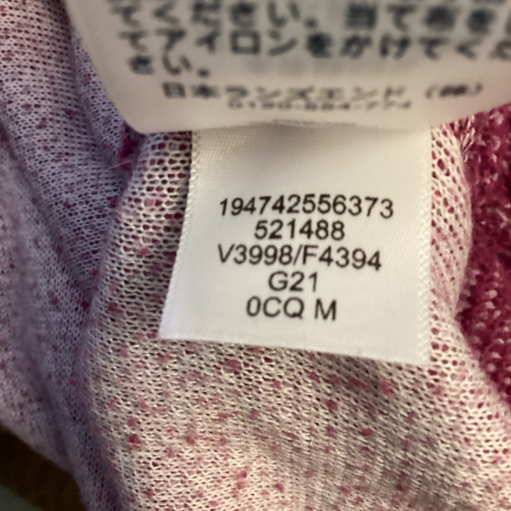 Women’s Lands End Cowl Neck Sweatshirt Purple Long Sleeve Textured Knit Fall - Picture 7 of 9